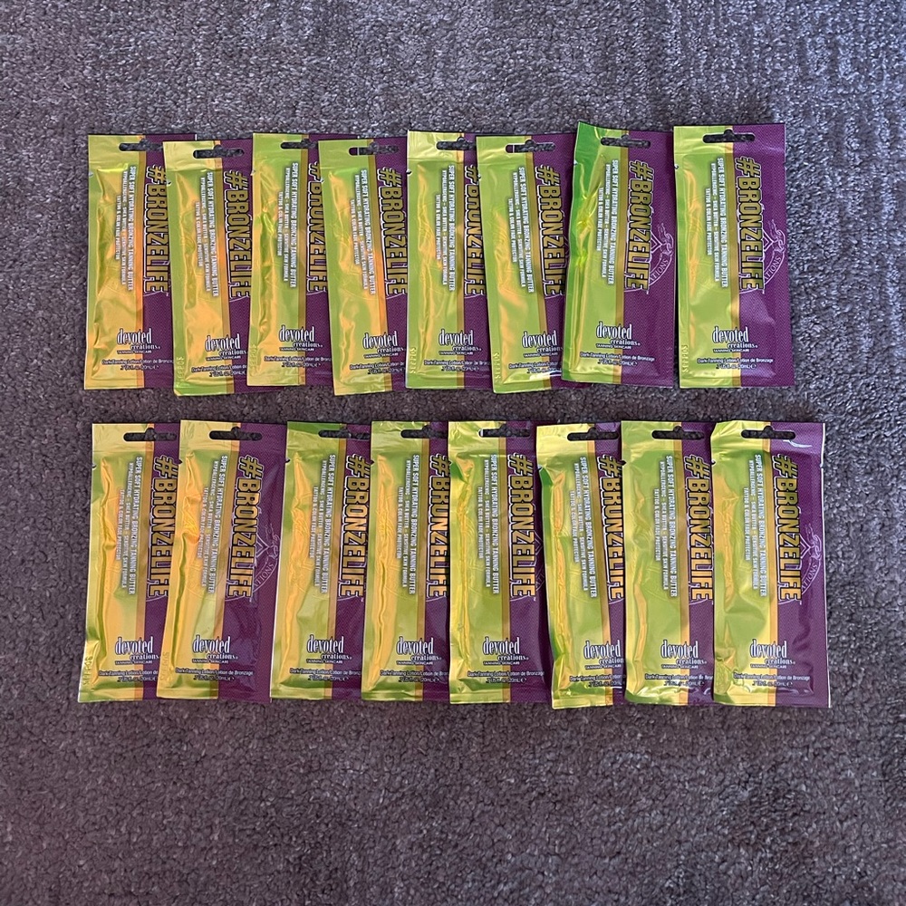 #BronzeLife Super Soft Hydrating Bronzing Tanning Butter Lotion Lot of 16